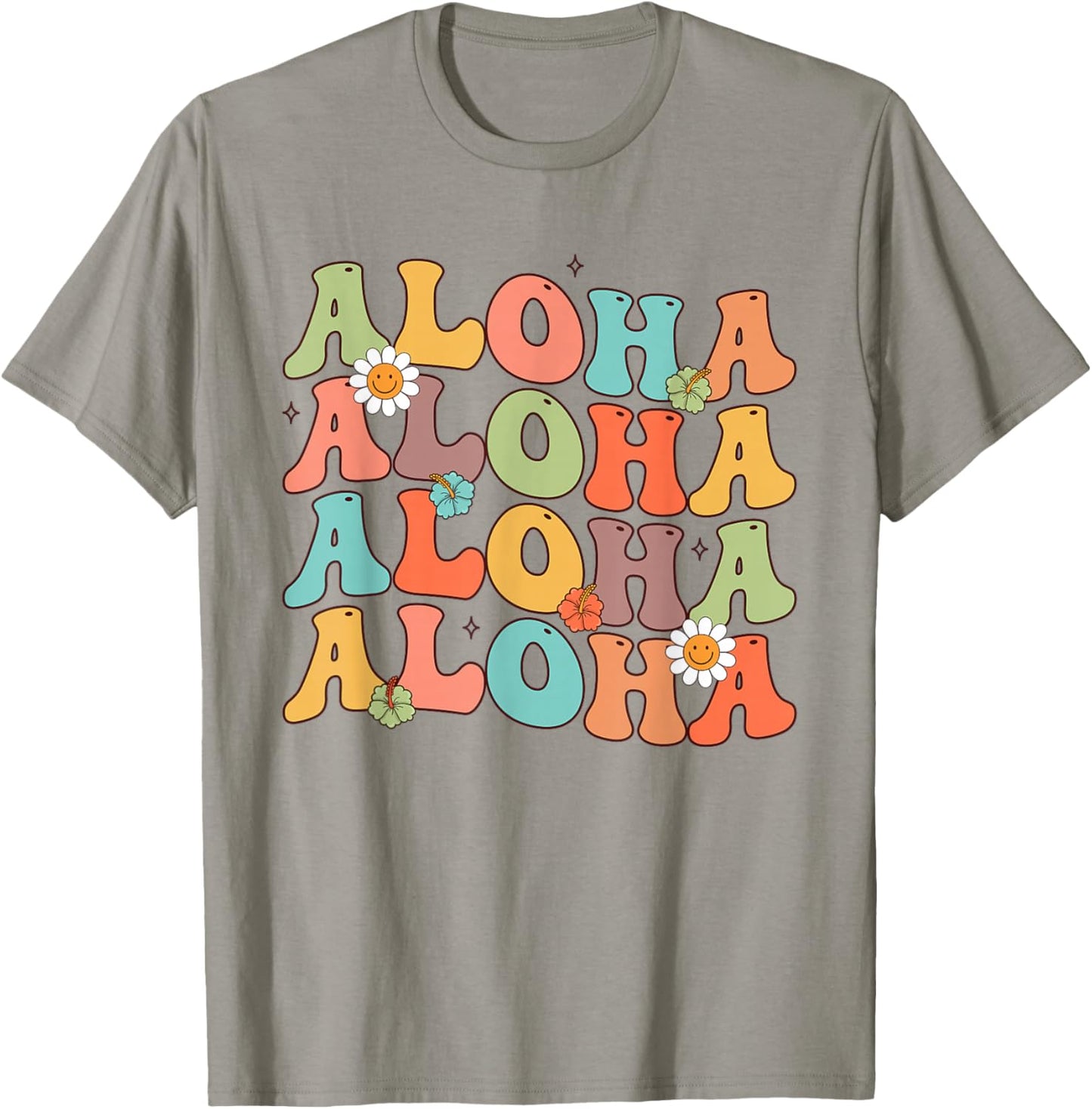 Aloha Shirt Hawaiian Flower Hawaii Vacation Women Men Kids T-Shirt - T-Shirt | Sand