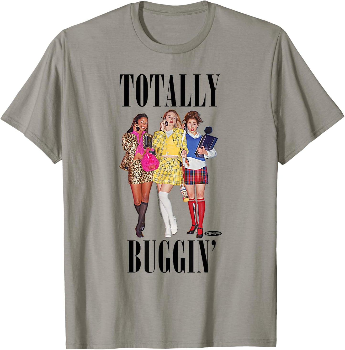 Clueless Totally Buggin' Trio Small T-Shirt - T-Shirt | Sand