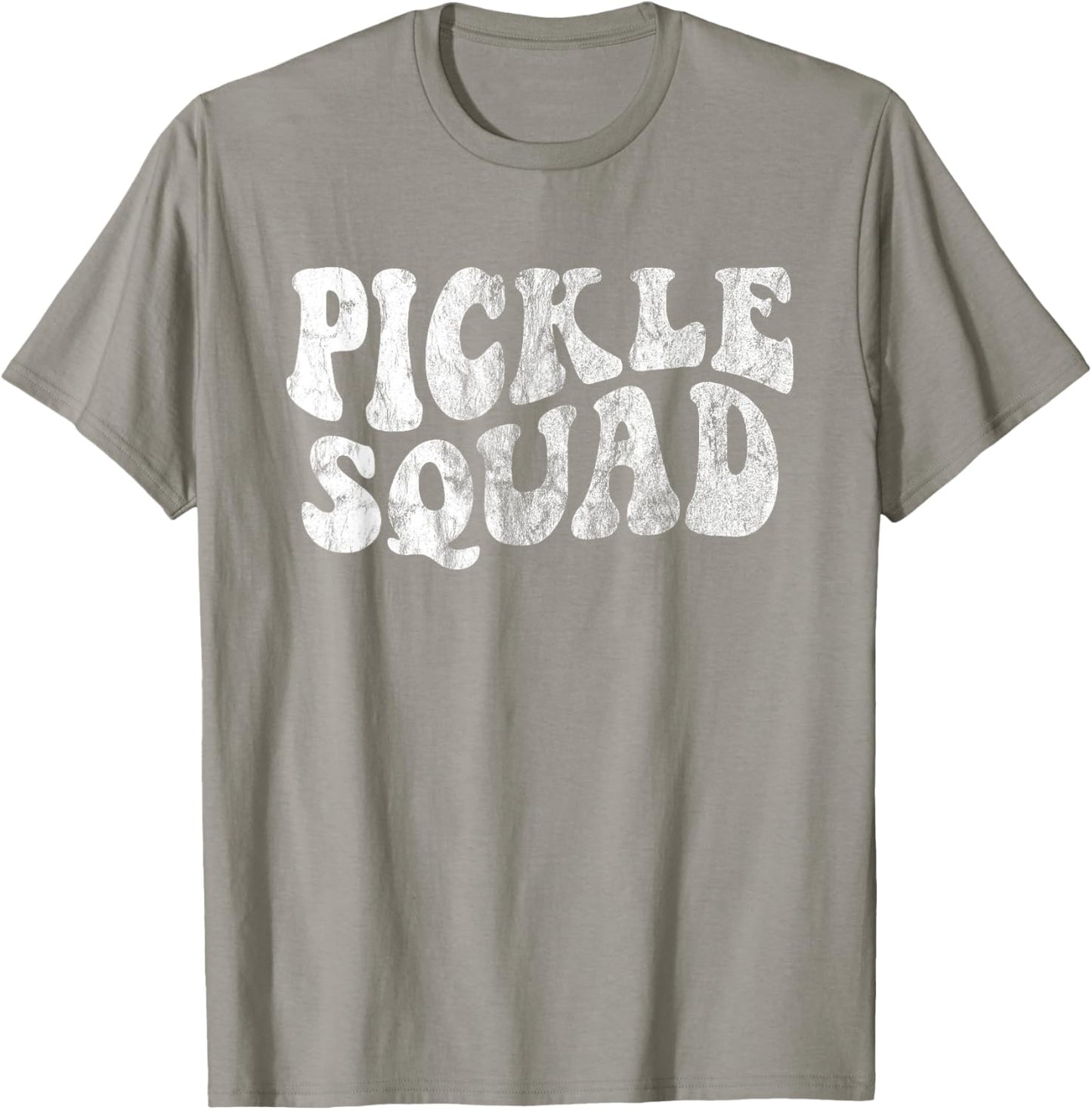 Pickle Squad Pickle Cucumber Vegan Design Men Kids T-Shirt - T-Shirt | Sand