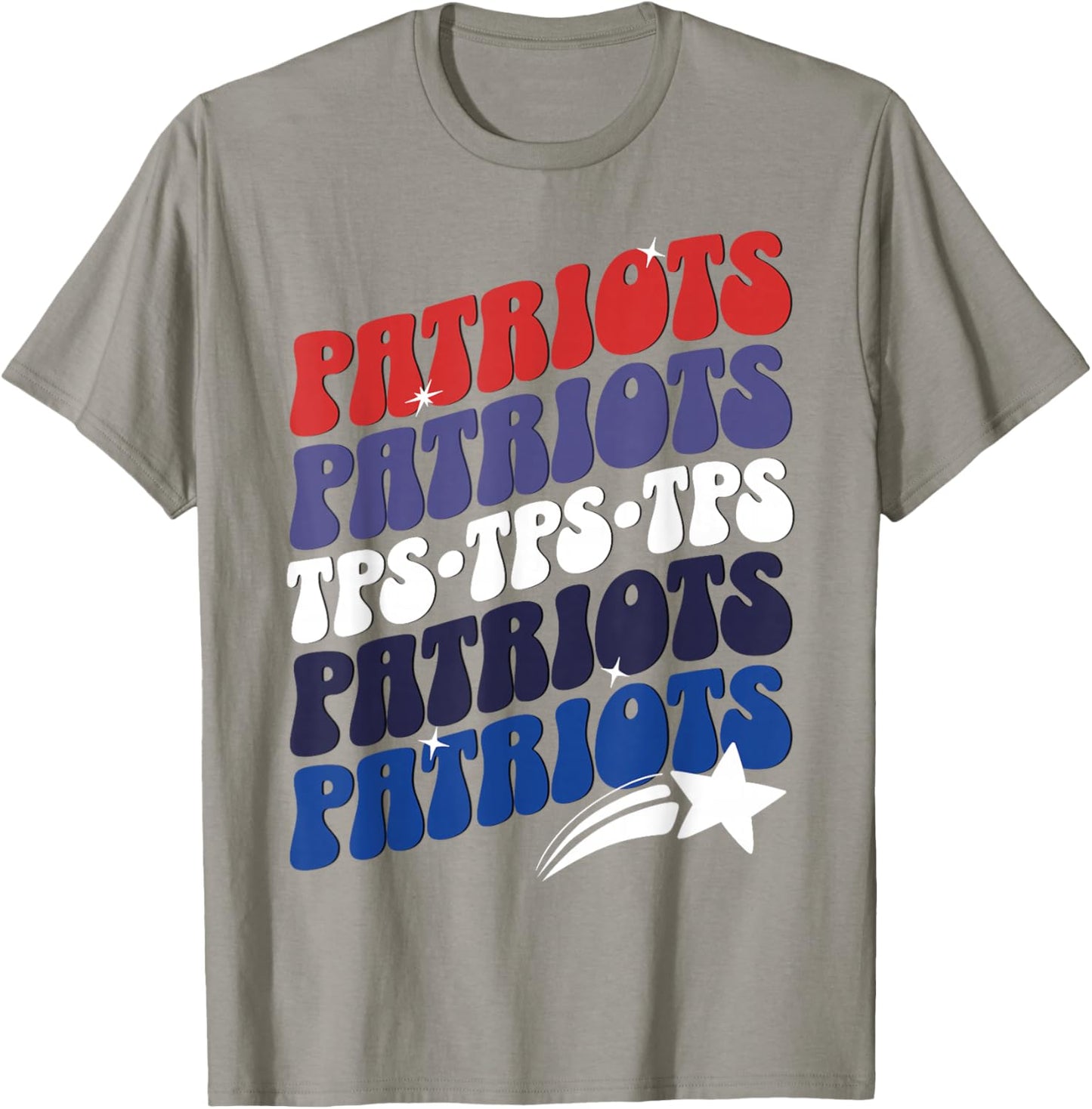 Temecula Preparatory School TPS Patriots Spirit Day T-Shirt - T-Shirt | Sand