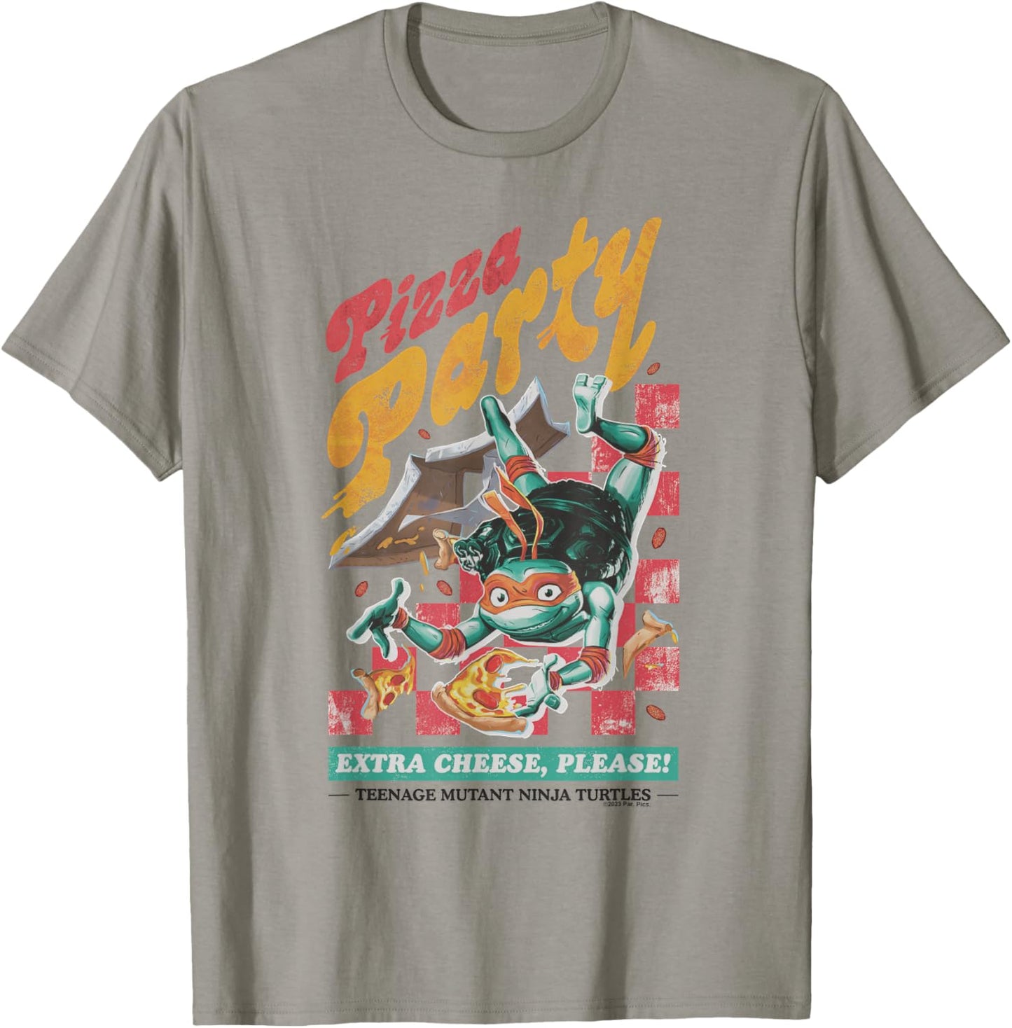 Teenage Mutant Ninja Turtles: Mutant Mayhem Mikey Pizza T-Shirt - T-Shirt | Sand