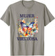 Mujer Virtuosa Flores Mariposa Dios Religiosas Bible Verse T-Shirt - T-Shirt | Sand