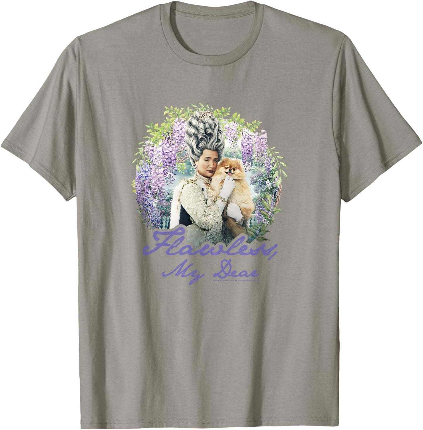 Bridgerton Queen Charlotte Flawless My Dear T-Shirt - T-Shirt | Sand