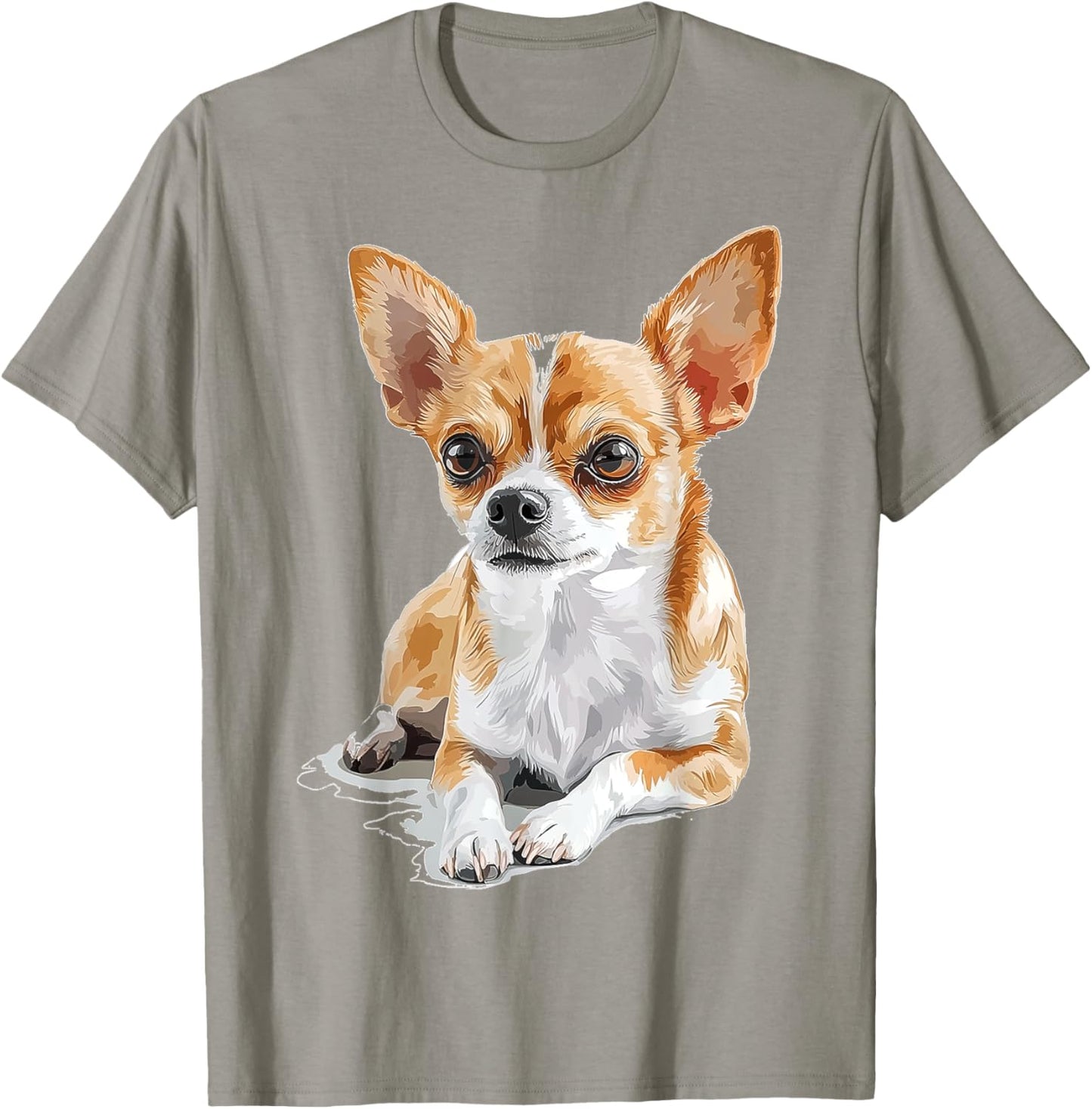 Chihuahua Art graphique pour animal domestique T-Shirt - T-Shirt | Sand