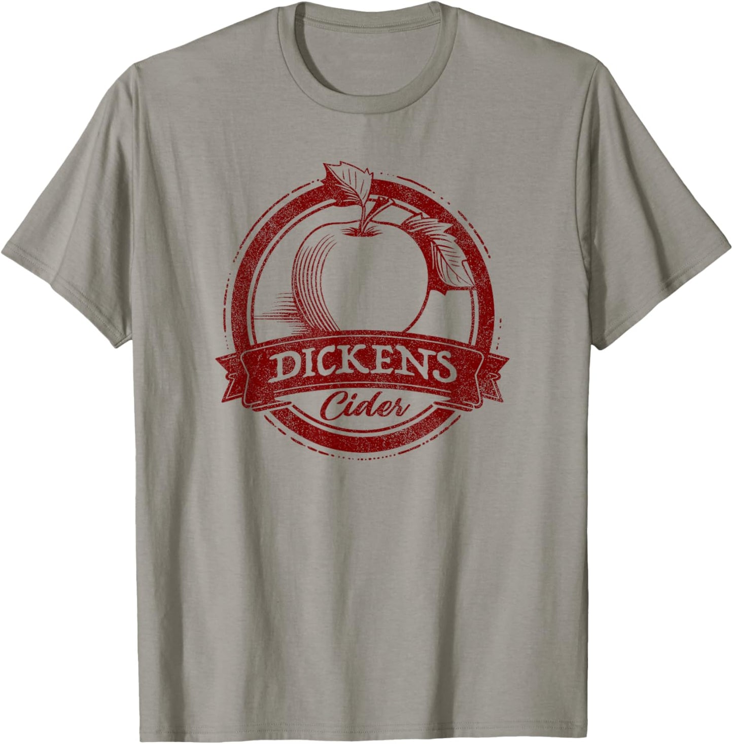 Drinking Humor Funny Dickens Cider T-Shirt - T-Shirt | Sand