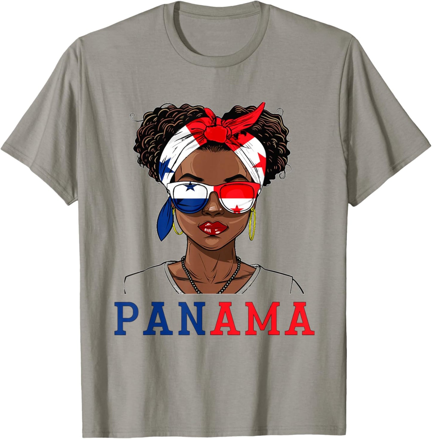 Panama Flag Outfit for Woman Decor Souvenirs Panamanian T-Shirt - T-Shirt | Sand