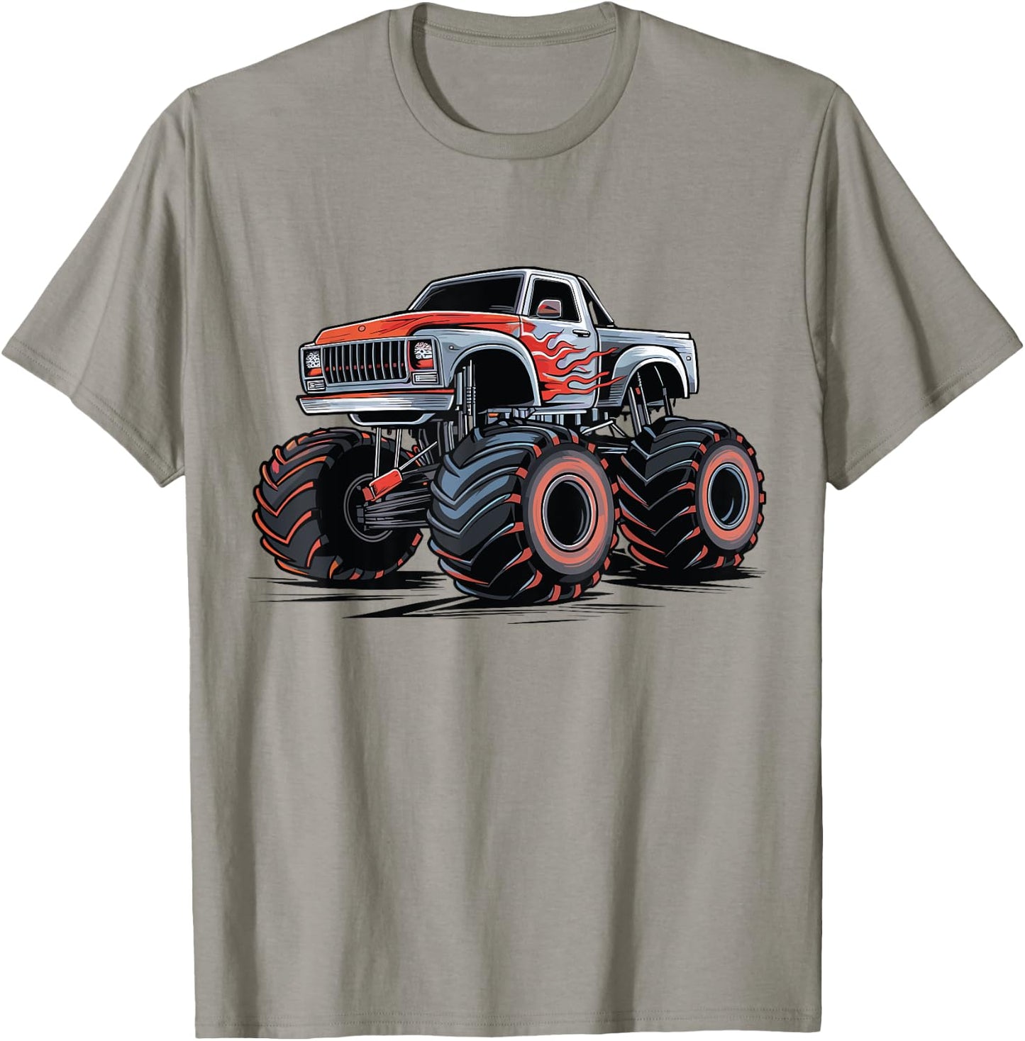 Monster Truck for toddlers Youth & Adults T-Shirt - T-Shirt | Sand