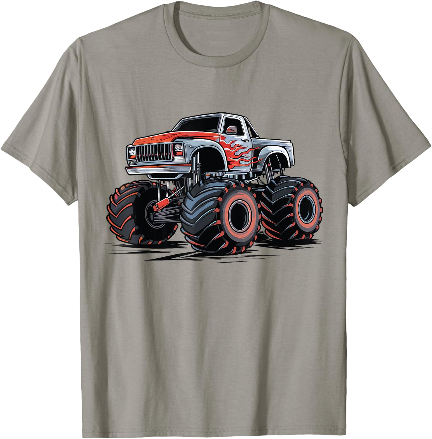 Monster Truck for toddlers Youth & Adults T-Shirt - T-Shirt | Sand