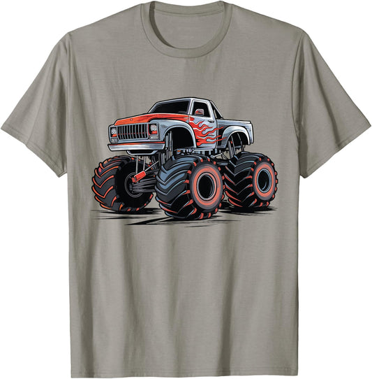 Monster Truck for toddlers Youth & Adults T-Shirt - T-Shirt | Sand
