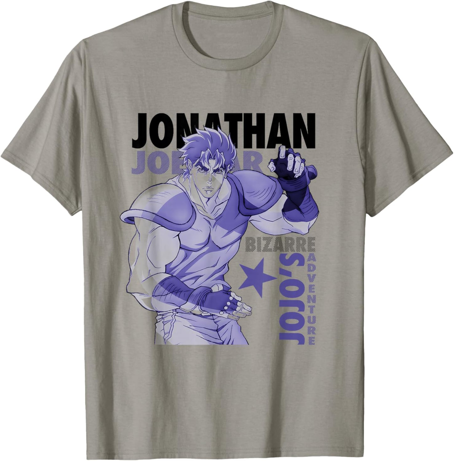 JoJo's Bizarre Adventure Phantom Blood Jonathan Anime T-Shirt - T-Shirt | Sand