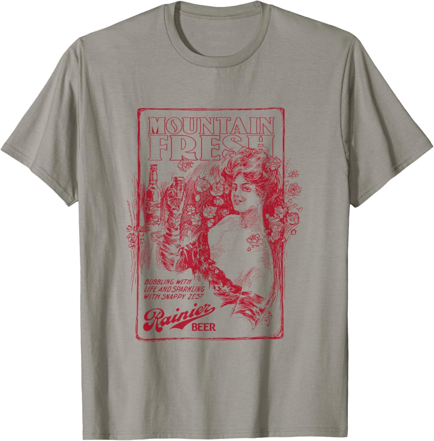 Rainier Style - Mountain Fresh T-Shirt - T-Shirt | Sand