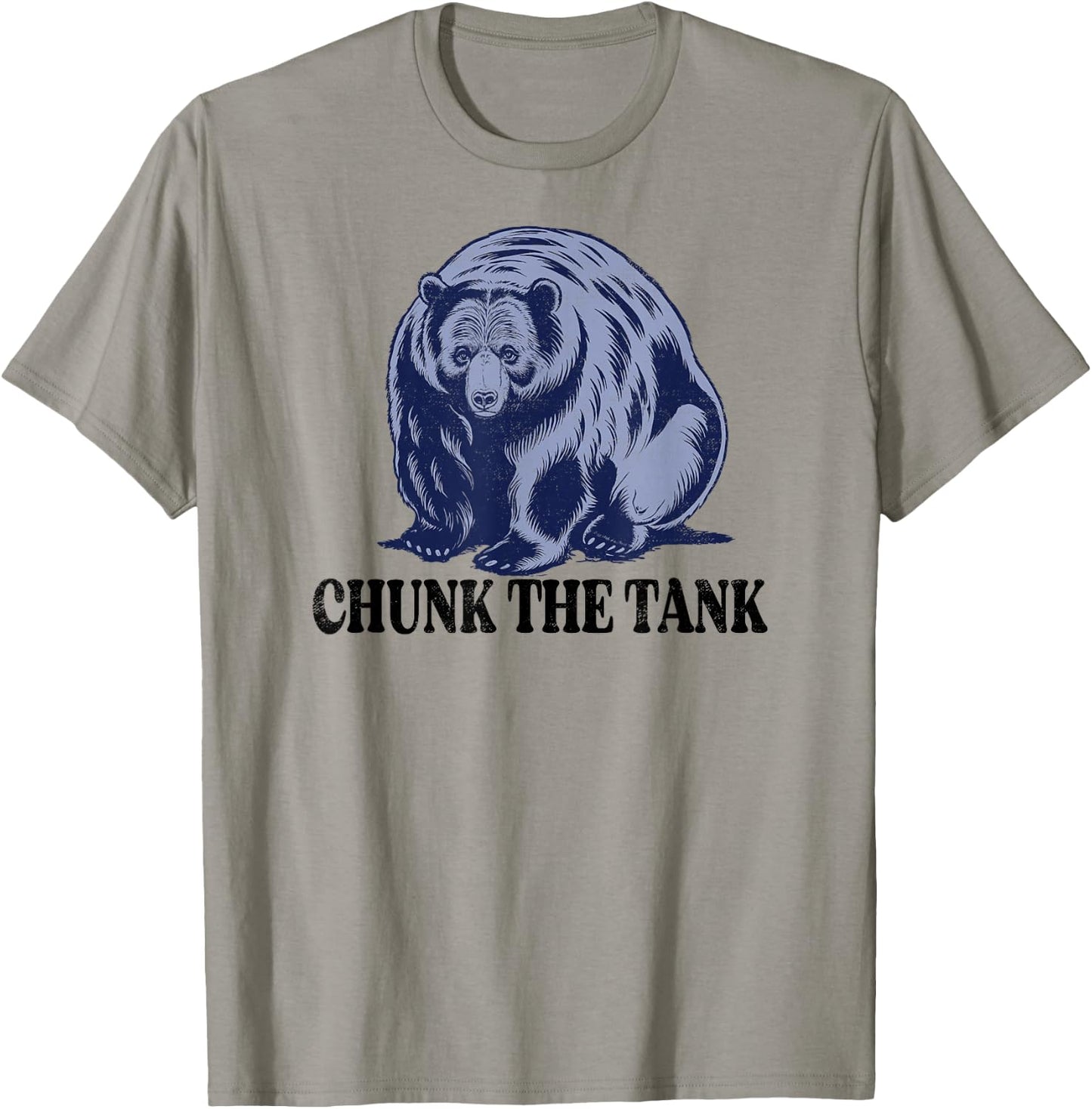 Alaska Wild Animals Nature of Fat Wild Bear Week Chunk T-Shirt - T-Shirt | Sand