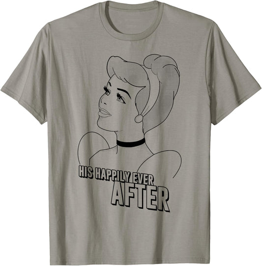 Disney Cinderella His Happily Ever After Graphic T-Shirt - T-Shirt | Sand