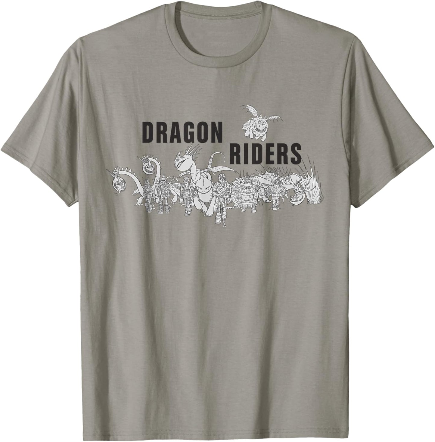 How to Train Your Dragon 3 Dragon Riders T-Shirt - T-Shirt | Sand