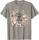 Sei Frech Wild Wunderbare Waldtiere Spruch Motiv T-Shirt - T-Shirt | Sand