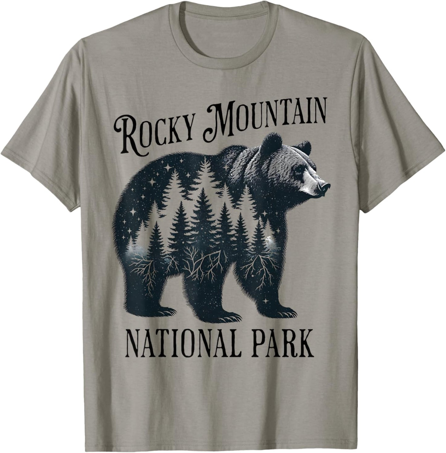 Rocky Mountain National Park T-Shirt - T-Shirt | Sand