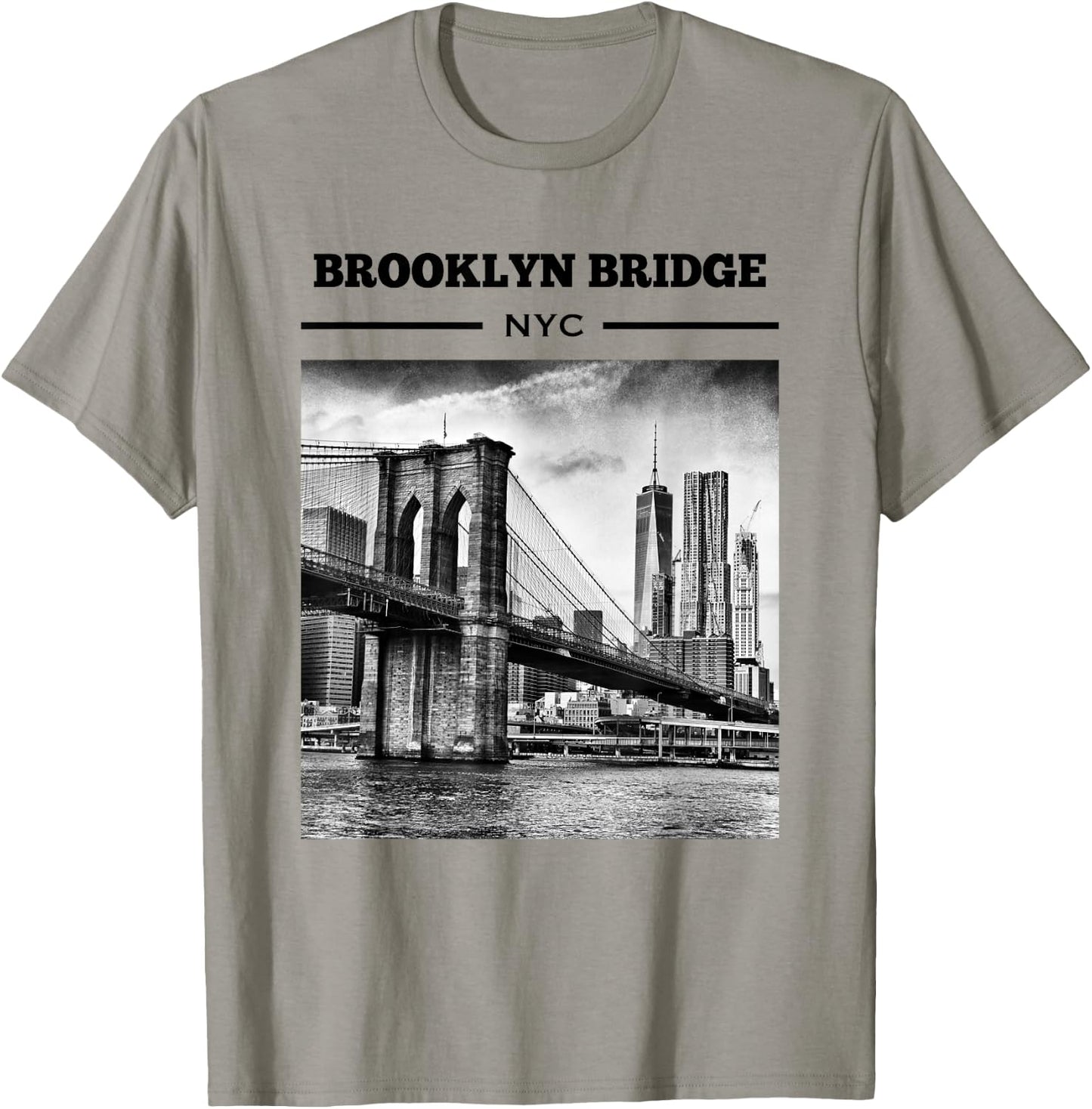 Brooklyn Bridge New York City t shirt NYC T-Shirt - T-Shirt | Sand