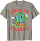Retro Earth Day Don't Be Trashy Aesthetic Clothing Ideas T-Shirt - T-Shirt | Sand