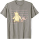 Disney Winnie The Pooh and Piglet Quote Cute Big Chest Logo T-Shirt - T-Shirt | Sand