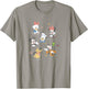 Disney Mickey And Friends Cute Vintage Character Icons T-Shirt - T-Shirt | Sand