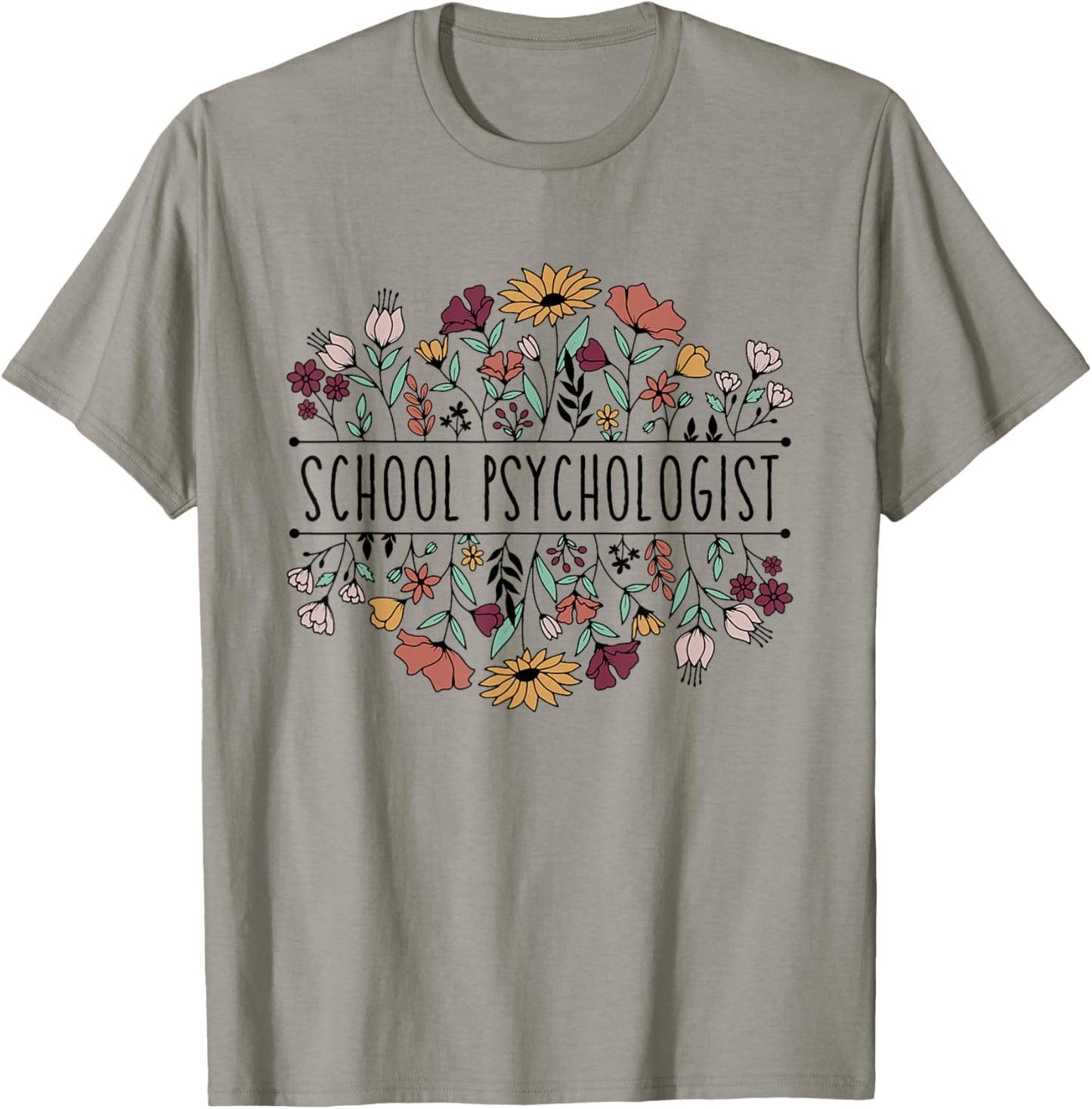 School Psychologist Psychology Teacher Appreciation T-Shirt - T-Shirt | Sand