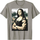 Mona Lisa Bodybuilding Parody Leonardo Da Vinci Men woman T-Shirt - T-Shirt | Sand