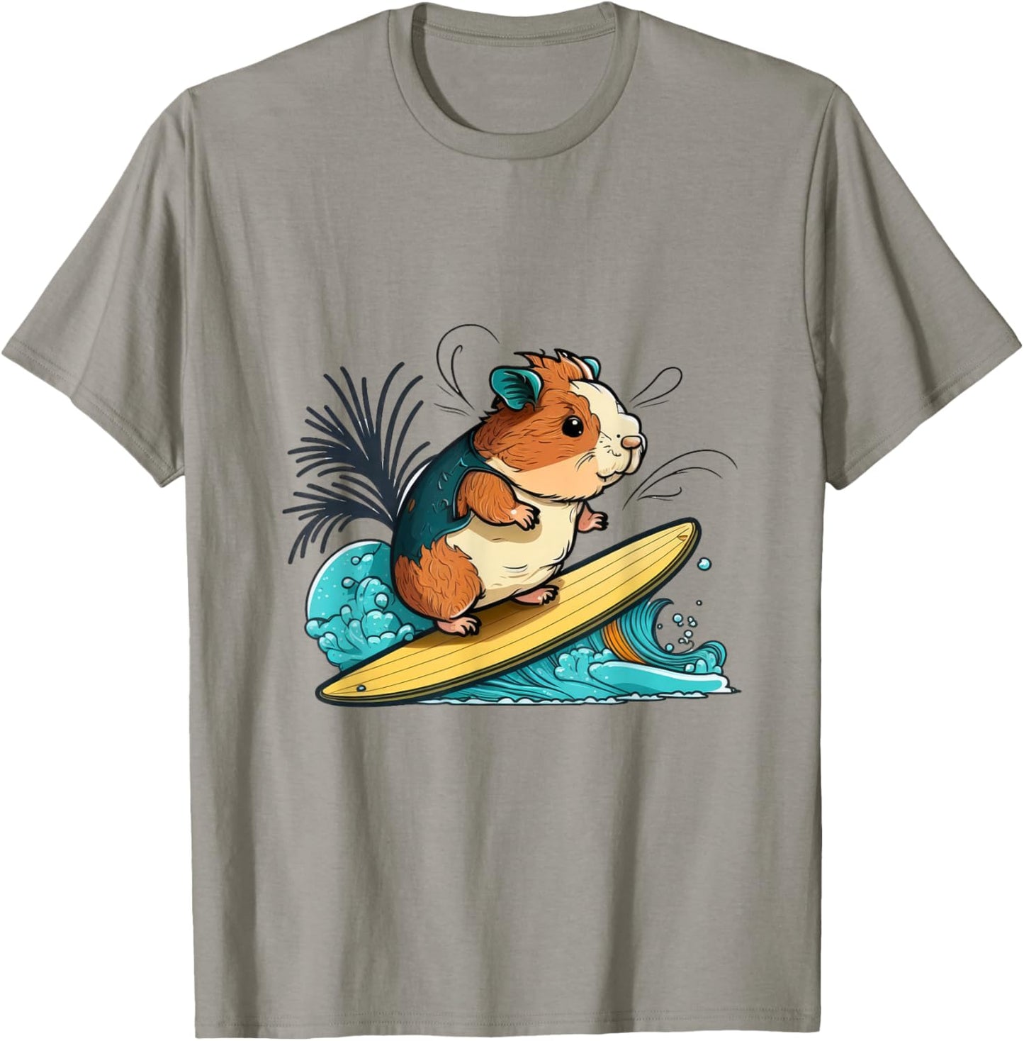 Guinea Pig Surf T-Shirt - T-Shirt | Sand