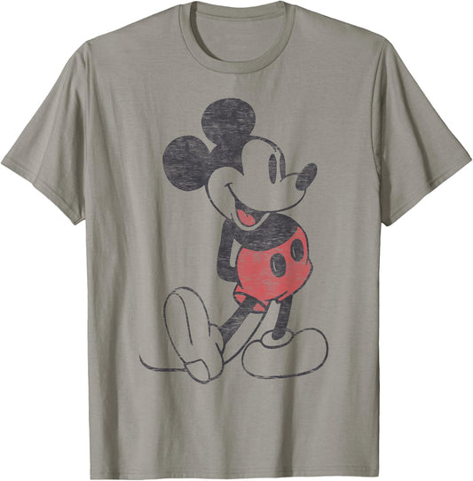 Disney Mickey & Friends Mickey Mouse Vintage Portrait T-Shirt - T-Shirt | Sand