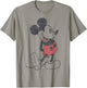 Disney Mickey & Friends Mickey Mouse Vintage Portrait T-Shirt - T-Shirt | Sand