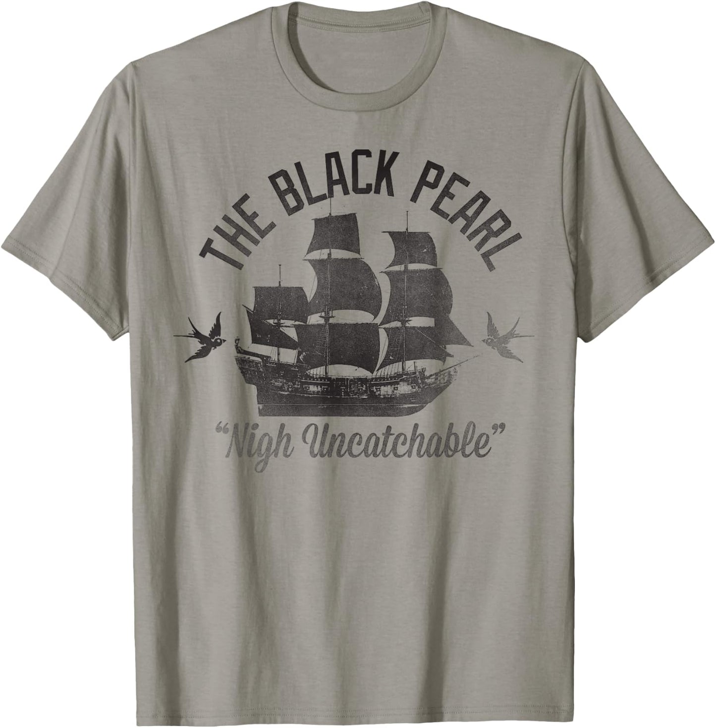Disney - Pirates of The Caribbean Untouchable Black Pearl T-Shirt - T-Shirt | Sand