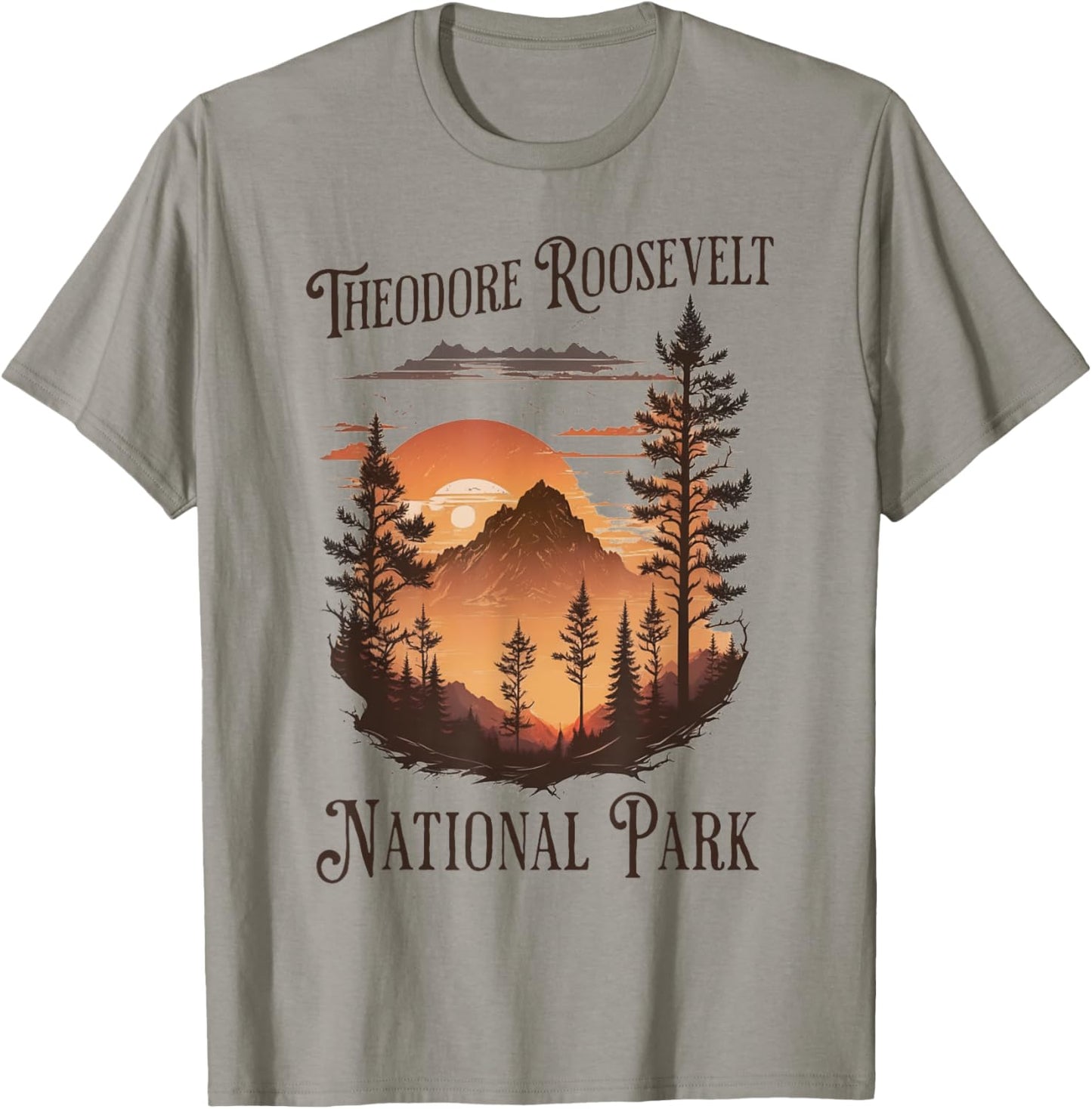 Theodore Roosevelt National Park T-Shirt - T-Shirt | Sand