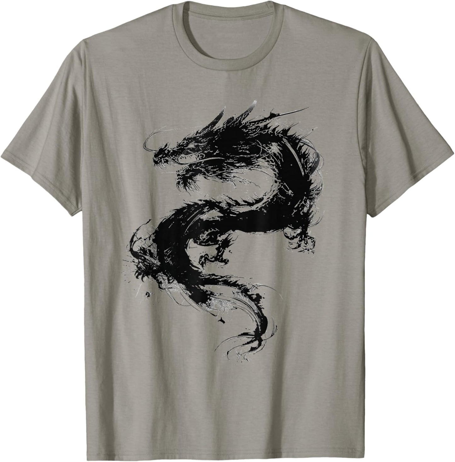 Dragon Abstrait Motif Dessin Art Animal Dragon T-Shirt - T-Shirt | Sand