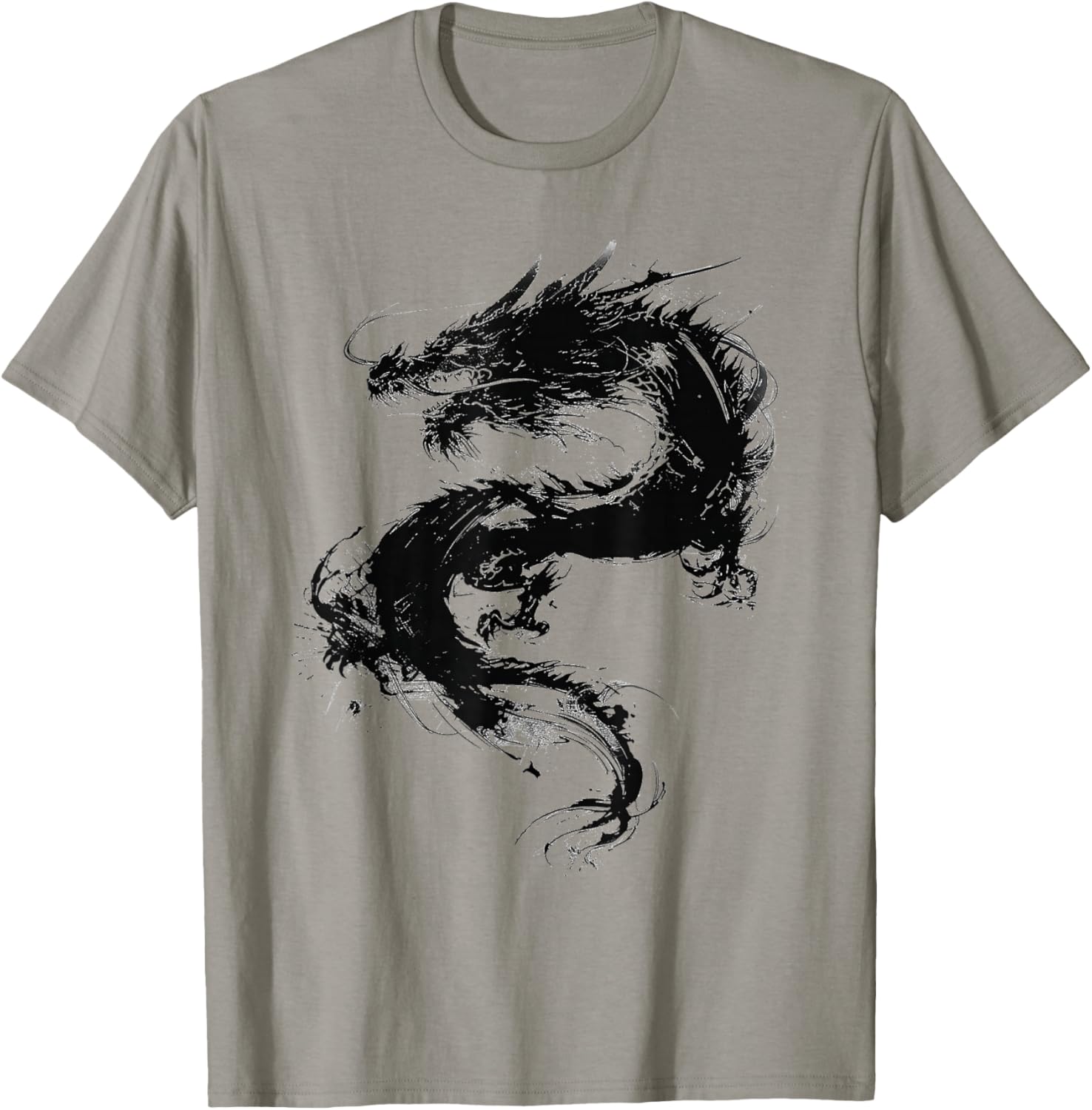 Dragon Abstrait Motif Dessin Art Animal Dragon T-Shirt - T-Shirt | Sand