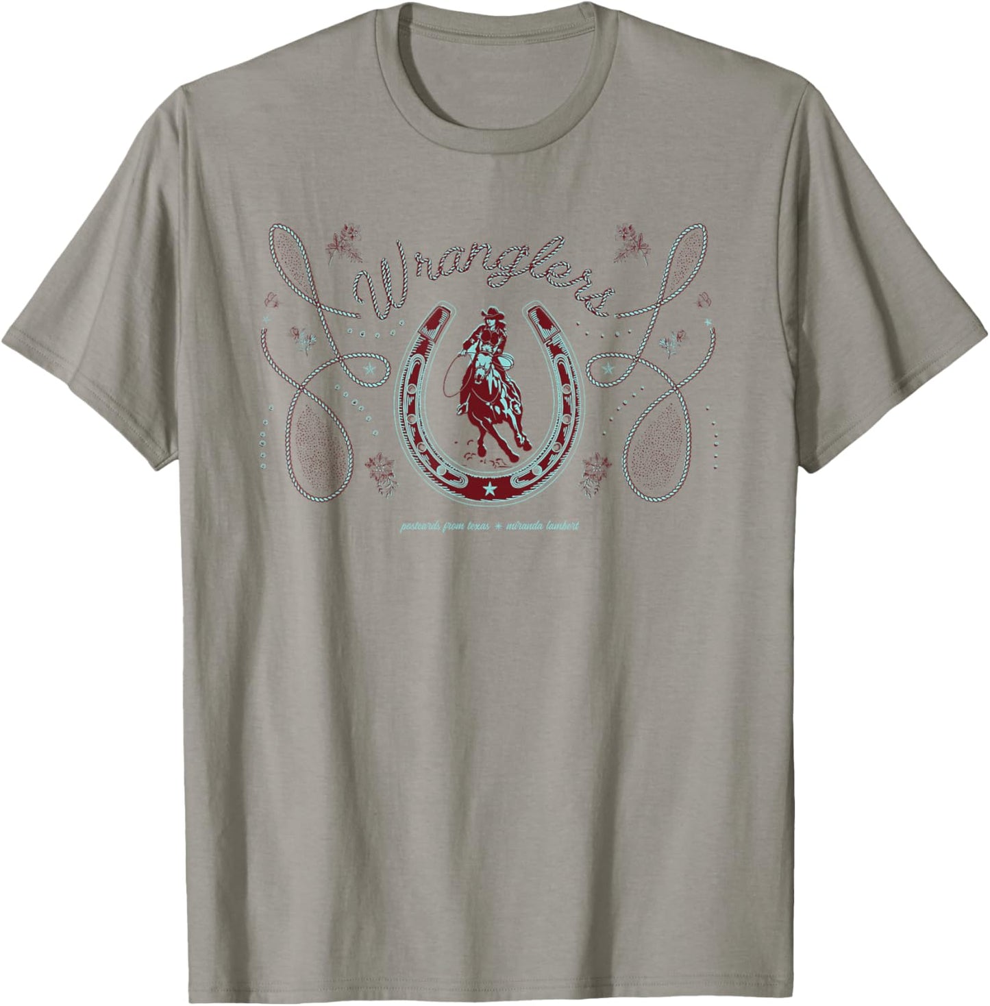 Miranda Lambert Wranglers Postcards From Texas T-Shirt - T-Shirt | Sand