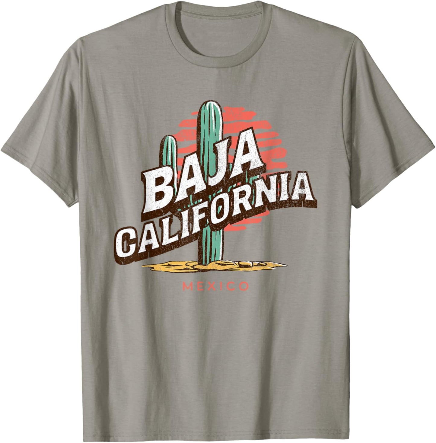 Baja California Mexico Backpacking Hiking Travel T-Shirt - T-Shirt | Sand
