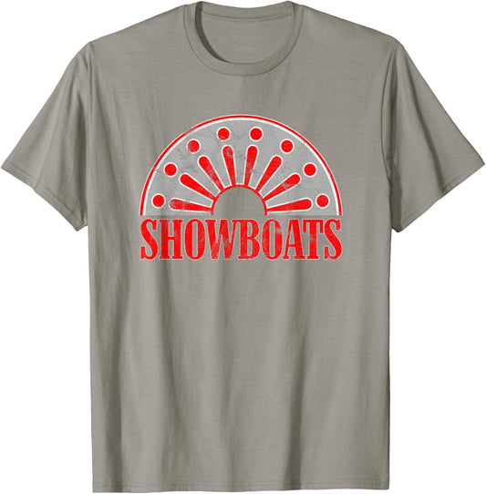 Memphis Showboats USFL Throwback Vintage T-Shirt - T-Shirt | Sand