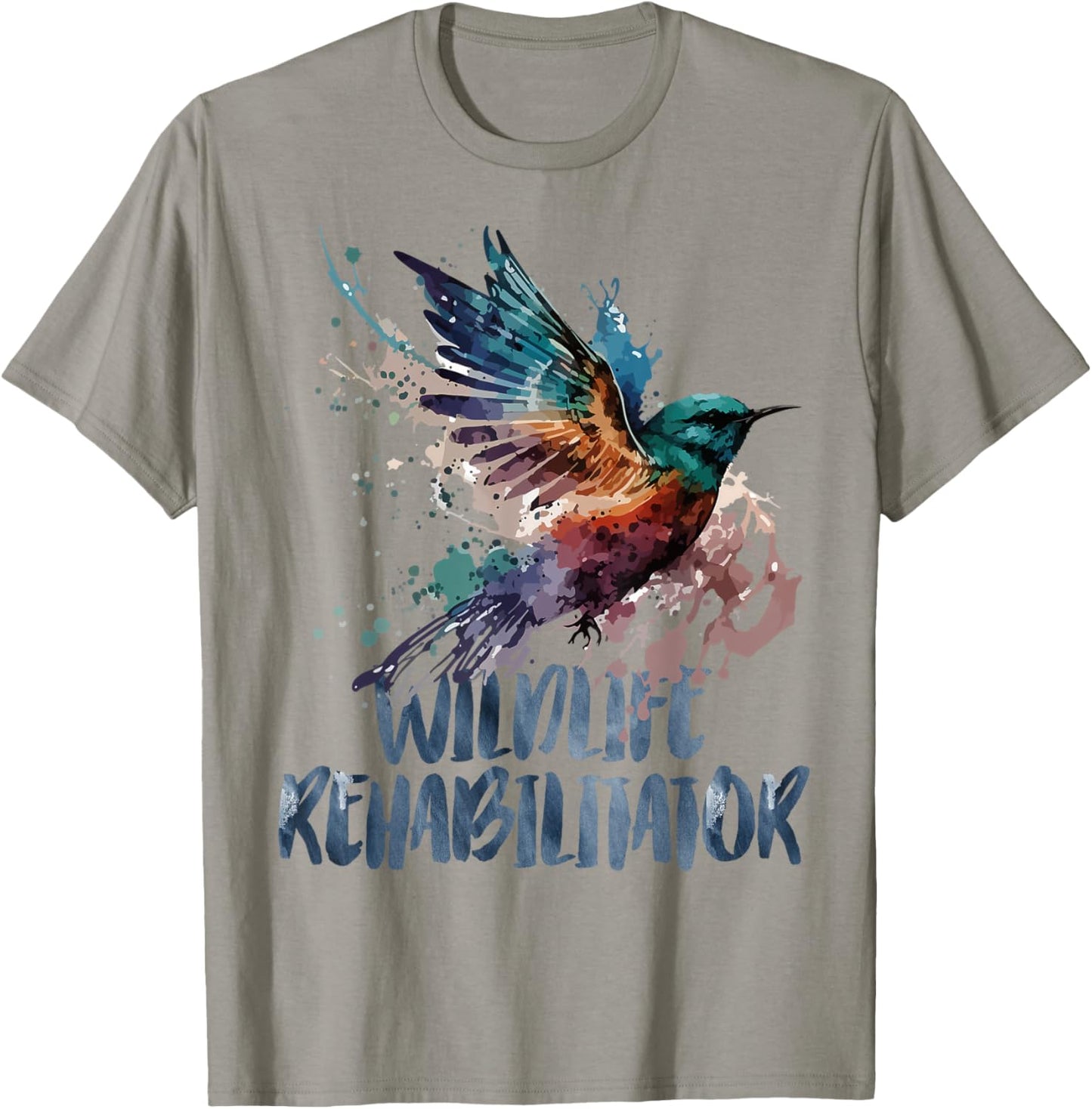 Wildlife Day Save Birds Protection Wildlife Rehabilitator T-Shirt - T-Shirt | Sand