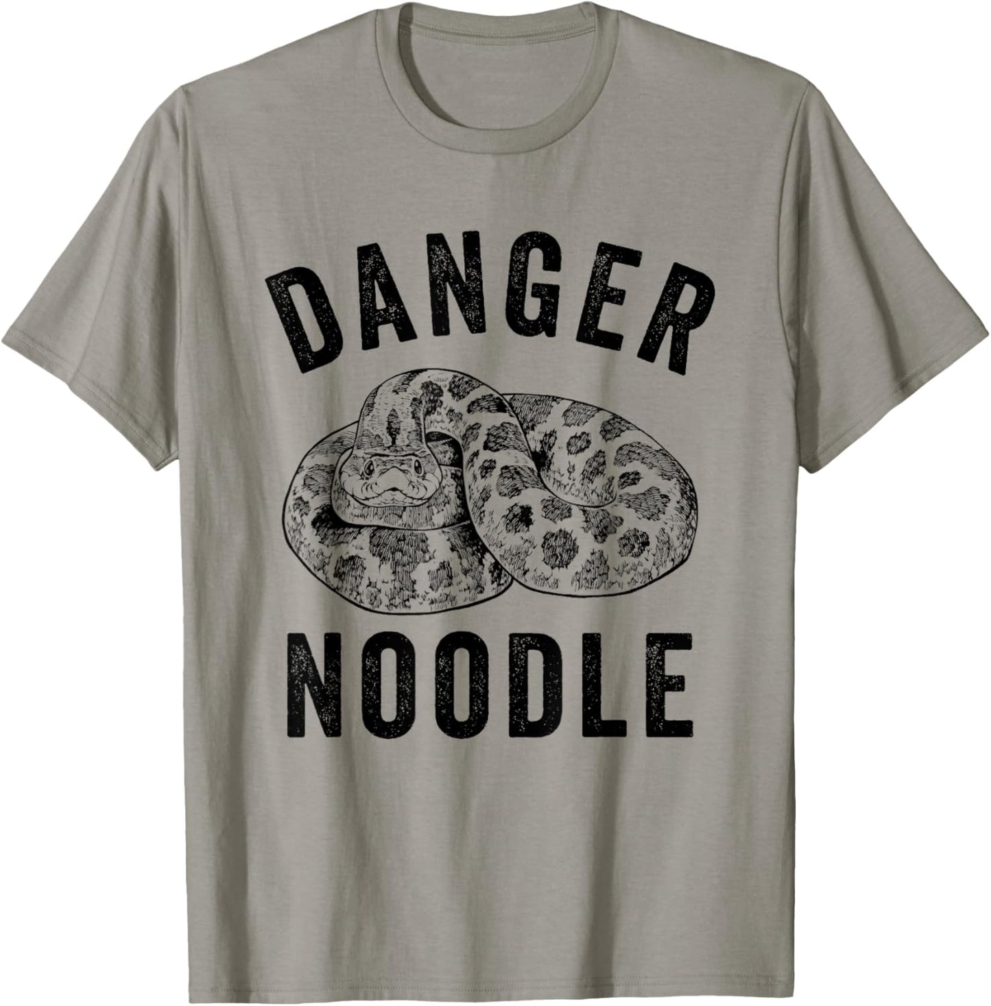 Funny Danger Noodle Hognose Snake Lovers T-Shirt - T-Shirt | Sand