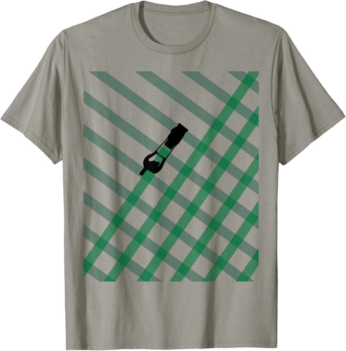 Lawn Striping Lawn Mowing Funny Dad Lawn Mower T-Shirt - T-Shirt | Sand