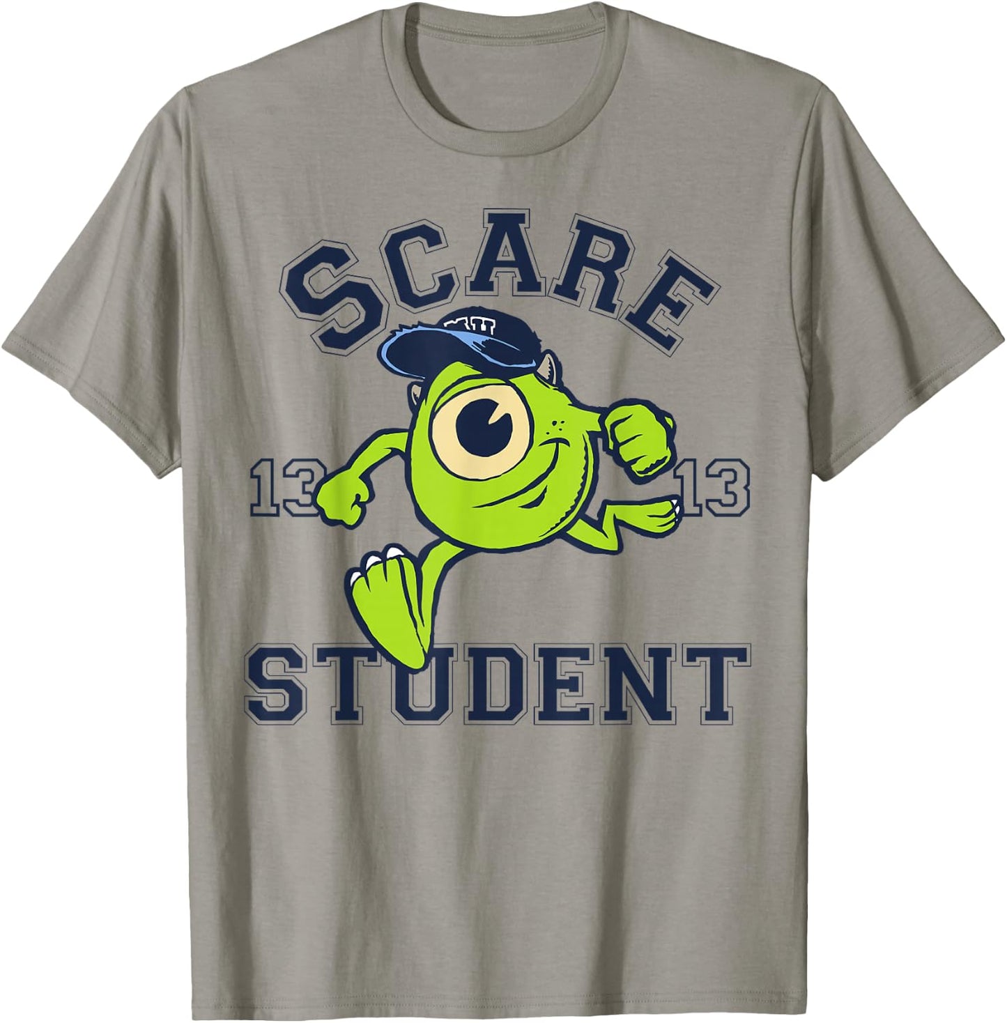 Disney Pixar Monsters University Scare Student Mike Portrait T-Shirt - T-Shirt | Sand
