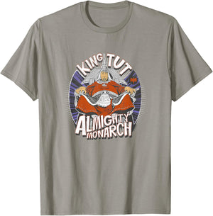 Batman King Tut Almighty Monarch Vintage Big Chest Logo T-Shirt - T-Shirt | Sand