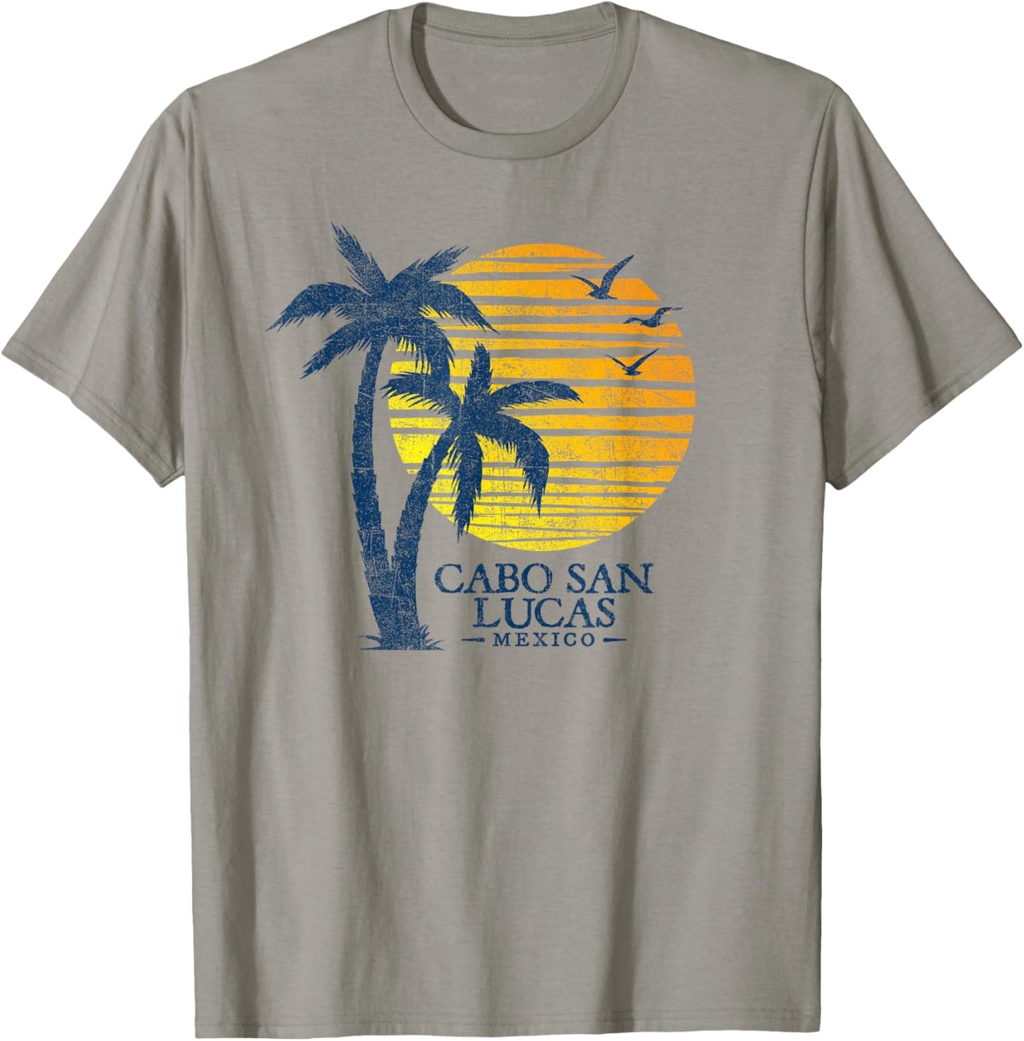 Cabo San Lucas Mexico Colorful Sunset Souvenir T-Shirt - T-Shirt | Sand