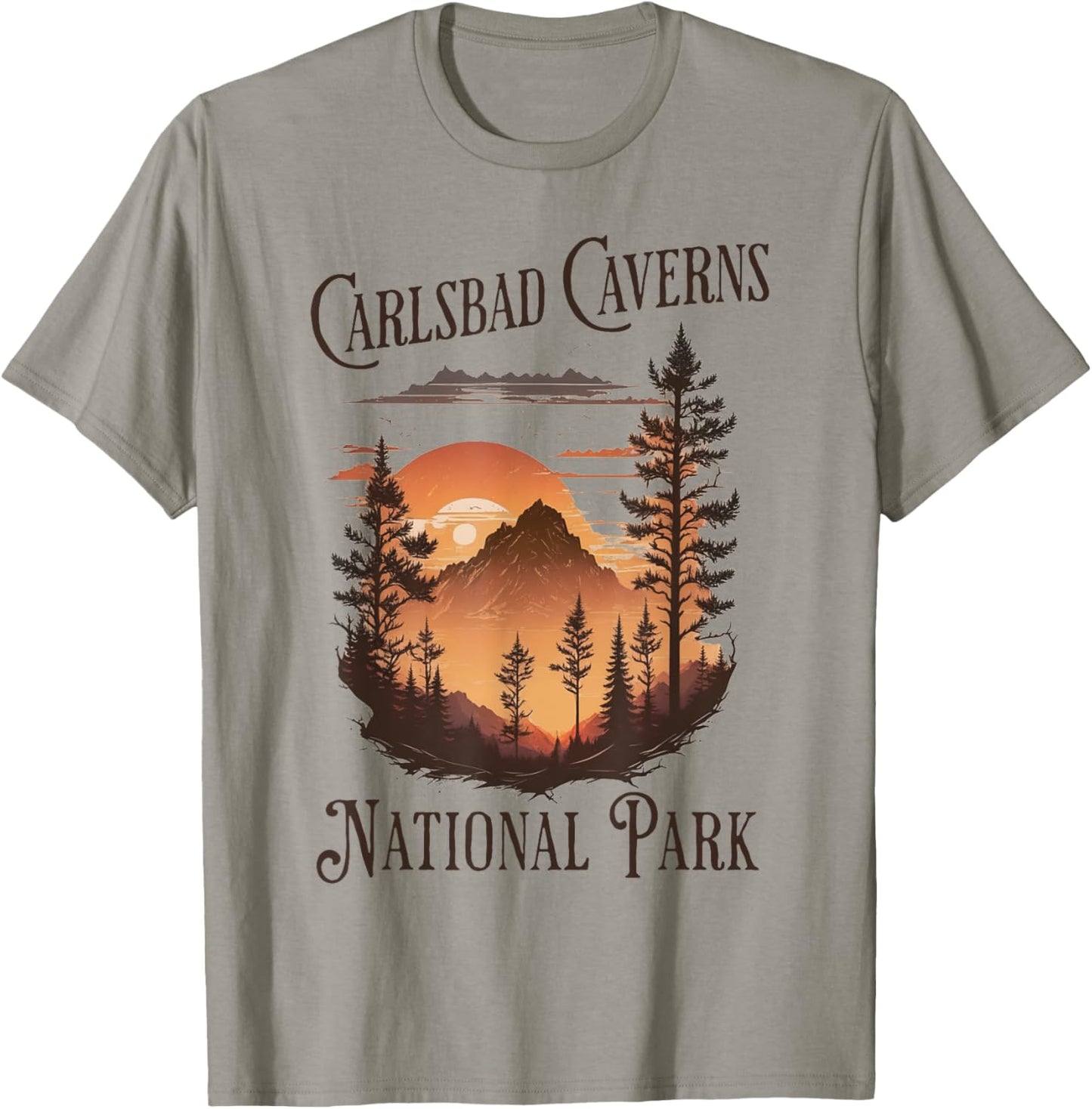 Carlsbad Caverns National Park T-Shirt - T-Shirt | Sand
