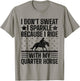 American Quarter Horse Owner Horse Riding Horses Racing T-Shirt - T-Shirt | Sand