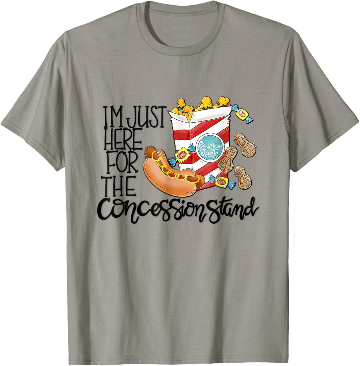 I'm just here for the-concession stand funny kids toddler T-Shirt - T-Shirt | Sand