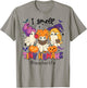 Halloween Teacher Smell a Tiny Human Ghost Spooky Season T-Shirt - T-Shirt | Sand