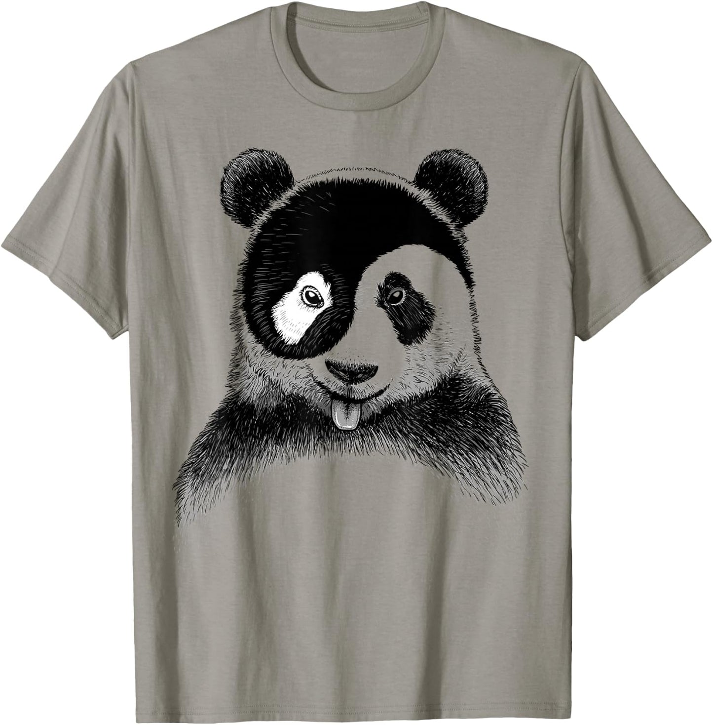 Yin Yang Panda T-Shirt - T-Shirt | Sand