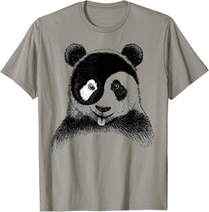 Yin Yang Panda T-Shirt - T-Shirt | Sand