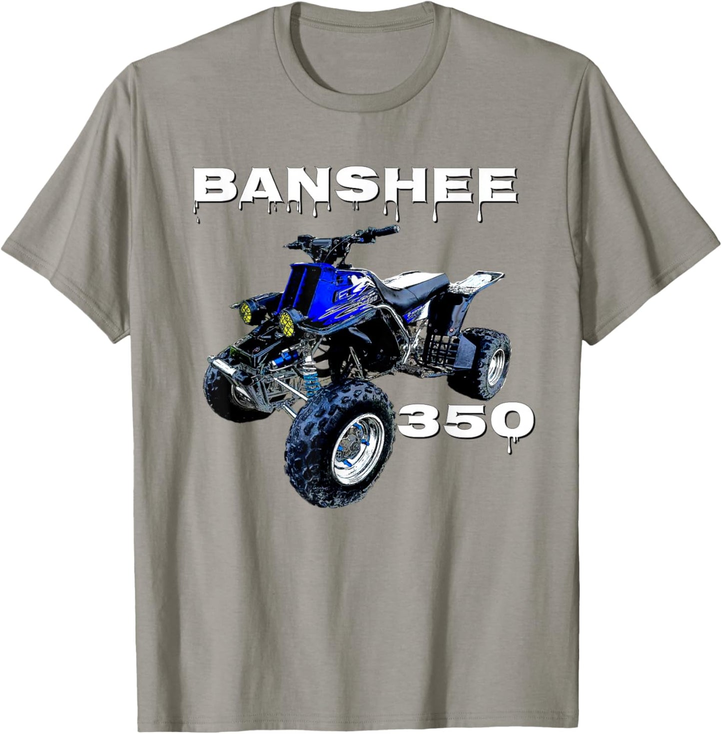 Banshee Quad, ATV, ATC, Vintage, Retro, All Terrain Vehicle T-Shirt - T-Shirt | Sand