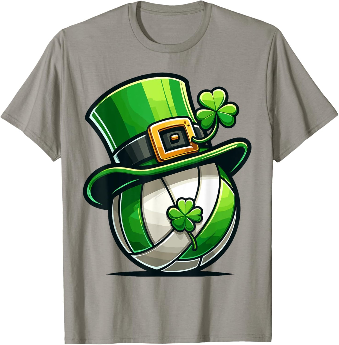 St Patricks Day Irish Boys Girls Volleyball T-Shirt - T-Shirt | Sand